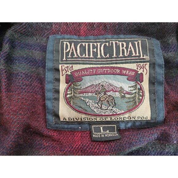 Pacific Trail Heavy Coat Black, Size L, A Division Of London Fog - Picture 2 of 11